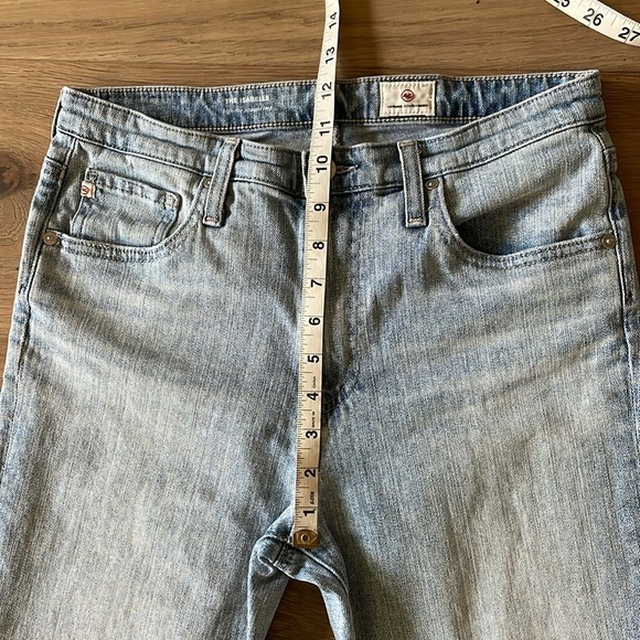 AG Adriano Goldschmied The Isabelle High Rise Straight Crop In Anticipate Sz 29 - Picture 7 of 14